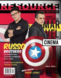 Portrait of the Russo Brothers, highlighting their collaboration and creative synergy, shot by Ylva Erevall.