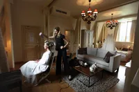 Coiffeuse maquilleuse mariée Château de Belmesnil en normandie