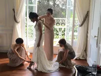 Destination wedding makeup & hair Château de Bouelles