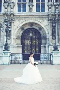 Coiffure et maquillage destination wedding Paris