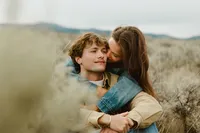 Couple takes engagement photos in NC