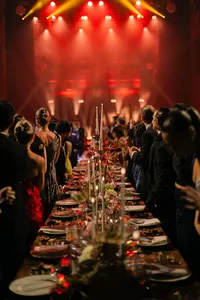 Elegant luxury wedding reception at Municipal House Prague