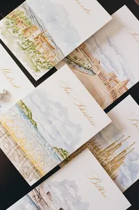 Wedding stationery for a same-sex wedding in San Sebastián