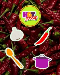 Illustrated stickers for Hot Gossip