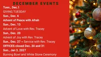 December 2026 Events