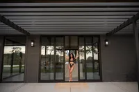 el dorado hills at home boudoir session with big windows