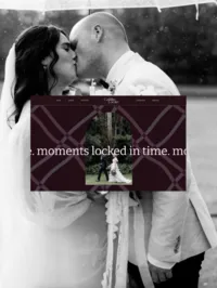 wedding photography showit website and branding case study for Caitlin Locke Photography