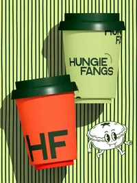 Bakery branding design case study for Hungie Fangs Artisan Bakery