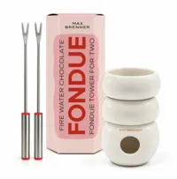 Cafe fondue packaging design case study for Max Brenner