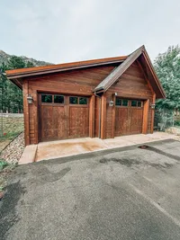 Garage doors vertical