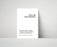 Bellany Audio Guest Book