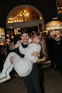 A fun sparkler exit for the wedding reception of your dreams