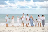 Multi-generational Family beach portrait session in The Bahamas by Lyndah Wells Photography