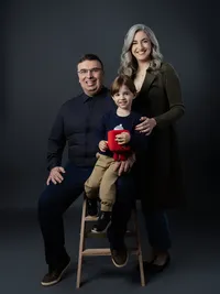 First Family Photo Session - Timeless Photography Studios