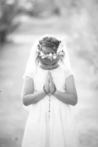 First Communion photography in Orange County