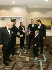 Groom with Groomsmen 2