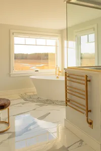 Bathroom at Golden hour