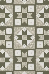 Faux Quilt Sage