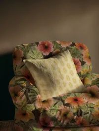 Tropical-garden-escape-hothouse-floral pattern design fabri