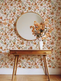 vanity & wallpaper