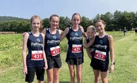 girls cross country runners