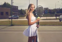 High School Senior Portrait Photographer Captures Tennis Athlete in Action on Court-05