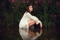 Elegant Outdoor Senior Portrait by Professional Photographer-75