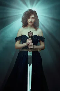 Majestic Senior Picture Photographer Captures Enigmatic Warrior Portrait-09