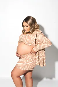 Fine Art Maternity Portrait of Expecting Mother in Minneapolis Studio-23
