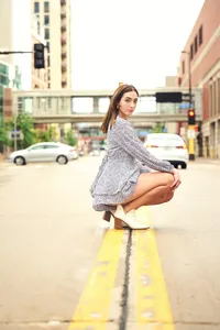 Senior Picture Photographer Captures Stylish High School Portrait on City Street-24