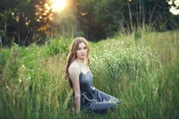 outdoor senior portraits at Lake Harriet Minneapolis nature setting