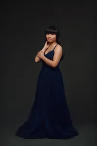 Senior pictures taken in Minneapolis St. Paul photography studio with bold dramatic studio setup
