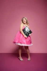 Creative senior portrait with genuine expression and editorial styling by Minneapolis photographer