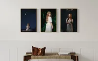 Elegant Triptych of Dreamy Portraits-02