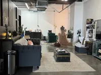 Creative industrial warehouse studio used for professional headshots
