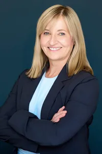 Professional portrait of leader photographed for corporate and organizational branding