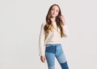 Commercial headshot for female model in St Paul studio