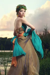 Non-binary senior pictures fairy fantasy -6