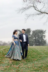Luke and Ashley Virginia Indian Wedding Photographers