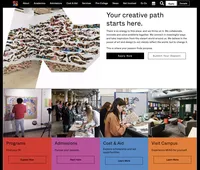 MIAD college website photography