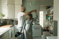 Lifestyle Maternity Session in Seattle Home-25