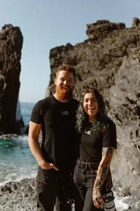 European coastal adventure captured by PNW elopement photographers