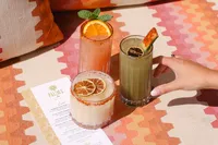 Cocktail and beverage photography for a restaurant or hospitality brand