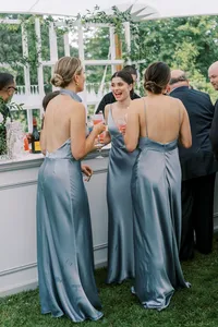 grey bridesmaid dresses, gray bridesmaid dresses