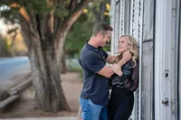 new braunfels family photography session in Gruene in front of Gruene Hall