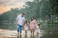 Family Photo Session at the river in New Breunfels, Texas