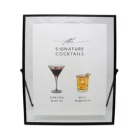 AMARA Lrg Black Floating Frames