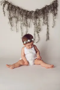 one year girl cake smash