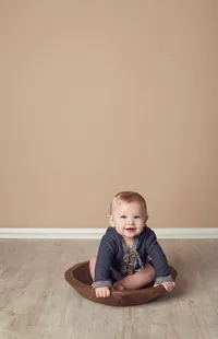 6 month boy sitter session
