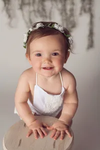one year girl cake smash photography